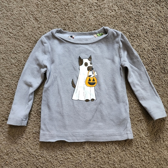 Grey Halloween Dog Pajamas, Kid's 12M - Picture 3 of 10